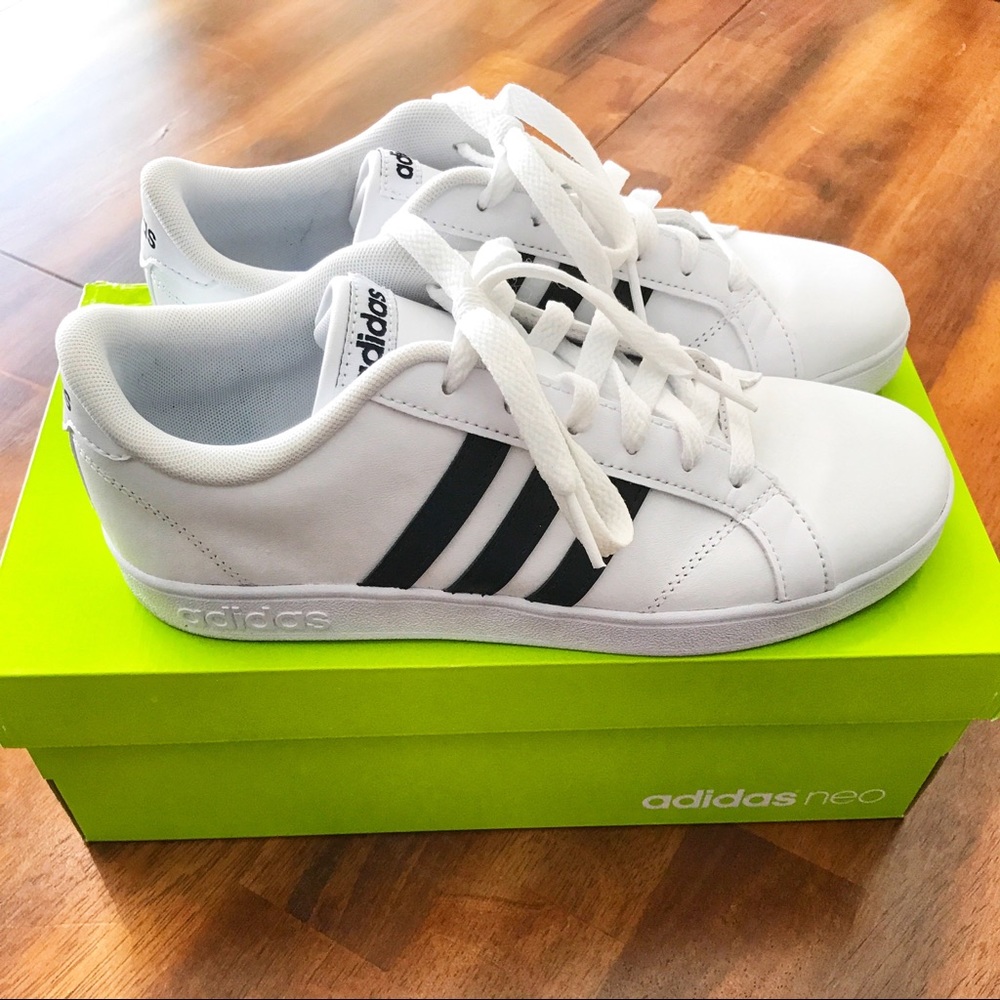 Adidas Shoes Neo Baseline Classic 3 Stripes